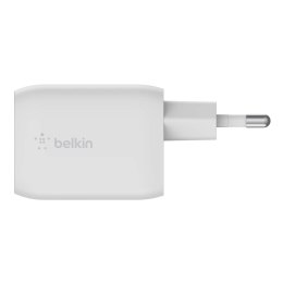 Belkin 65W DUAL USB-C GAN WALL CHARGER WITH PPS WH
