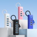 Orico Hub USB-A 4x USB-A 3.1 biały