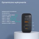 Aukey Ładowarka GaN, 2x USB-C, USB-A, QC, PD 65W