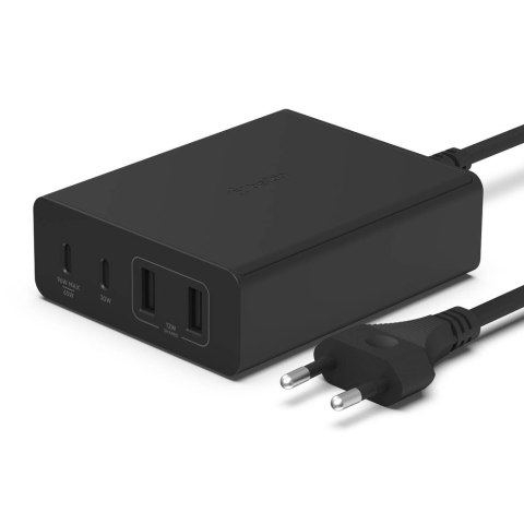 Belkin 108W 4-Ports USB GaN Desktop Charger Black