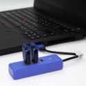 Orico Hub USB-A 2x USB 3.1 + USB-C niebieski