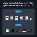 Orico Stacja dokująca dyski SATA 3,5" USB-C 6Gbps