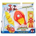 Figurka z pojazdem Marvel Spidey i super-kumple, Iron Racer