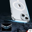 Etui do iPhone 15 MagSafe obudowa Hybrid Case Cover Shock Clear Alogy Przezroczyste