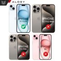 Etui do iPhone 15 Plus MagSafe Matt Case Cover matowe obudowa Alogy Ring pancerne na telefon Czarne