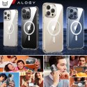 Etui do iPhone 15 Pro Max MagSafe obudowa Hybrid Case Cover Shock Clear Alogy Przezroczyste