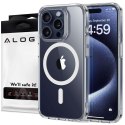 Etui do iPhone 15 Pro MagSafe obudowa Hybrid Case Cover Shock Clear Alogy Przezroczyste