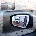 2x Folia hydrofobowa Nano naklejka na szybę lusterko lustro deszcz wodoodporna do auta samochodu łazienki 15x20cm