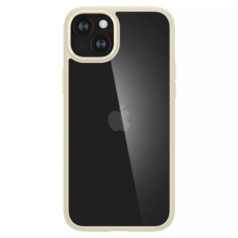 Etui Spigen Ultra Hybrid do iPhone 15 Plus - beżowe