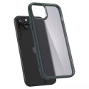 Etui Spigen Ultra Hybrid do iPhone 15 - ciemnozielone