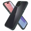 Etui Spigen Ultra Hybrid do iPhone 15 - ciemnozielone