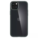 Etui Spigen Ultra Hybrid do iPhone 15 - ciemnozielone