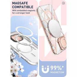 Etui Supcase Cosmo Mag MagSafe do Apple iPhone 15 Marble
