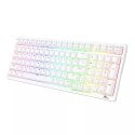 Klawiatura mechaniczna Royal Kludge RK98 RGB, Brown switch (biała)