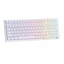 Klawiatura mechaniczna Royal Kludge RK98 RGB, Brown switch (biała)