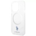 US Polo USHMP15XUCIT iPhone 15 Pro Max 6.7" transparent MagSafe Collection
