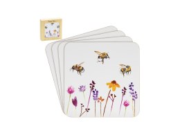 Kpl. 4 podkładek pod kubki - Busy Bees