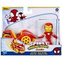 Figurka z pojazdem Spidey i Super-Kumple Iron Man