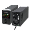 Qoltec Zasilacz awaryjny UPS | Monolith | 600VA | 360W | LCD | USB