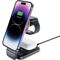 TECH-PROTECT QI15W-A28 3IN1 MAGNETIC MAGSAFE WIRELESS CHARGER BLACK