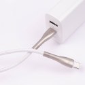 Forever kabel Sleek USB-C - Lightning 1,0 m 27W biały