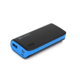 PLATINET POWER BANK 4400mAh + MICRO CABLE KABEL + torch BLACK BLUE [42913] TE