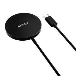 Aukey Ładowarka MagSafe Qi 15W, do iPhone 12/13/14