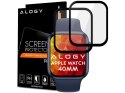 2x Elastyczne Szkło 3D Alogy do Apple Watch 4/5/6/SE 40mm Black