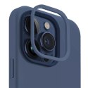 Etui UNIQ Lino Hue do iPhone 15 Pro 6.1" Magclick Charging granatowy/navy blue
