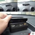 Kasetka na bilon bilonówka portfel organizer schowek na monety drobne do samochodu auta biura domu pudełko Alogy czarny