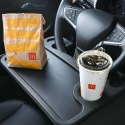 Organizer samochodowy stolik na kierownicę auta taca uchwyt podstawka pod laptop, napoje i posiłki Alogy czarny