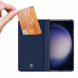 Etui portfel z podstawką do Samsung Galaxy S23 FE Dux Ducis Skin Pro - niebieskie