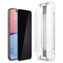 Szkło hartowane Spigen Glas.tR "Ez Fit" 2-pack do Apple iPhone 15 Plus Privacy