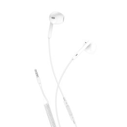 ŻXO słuchawki przewodowe EP7 jack 3,5mm douszne białe