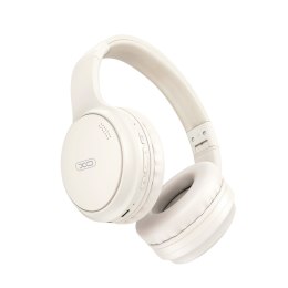 XO słuchawki Bluetooth BE41 białe nauszne ANC