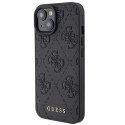 Oryginalne Etui GUESS Hardcase GUHCP15SP4EPMK do iPhone 15 (Quilted 4G Classic / czarny)