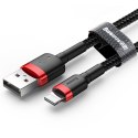 Baseus kabel Cafule USB - Lightning 3,0m 2A czerwono-czarny