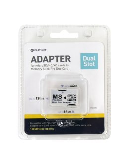 Adapter micro SD dual slot/Memory Stick Pro Duo