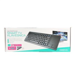OMEGA KEYBOARD SK WIRELESS FOR SMART TV TOUCHPAD BLACK [44425]