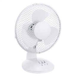 PLATINET TABLE FAN 9 WHITE [44743]