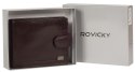 Portfel skórzany RFID ROVICKY PC-103L-BAR