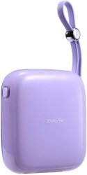 POWERBANK Joyroom Jelly Series JR-L002 10000mAh 22.5W PD QC Z KABLEM 1x USB-A 1x USB-C FIOLETOWY