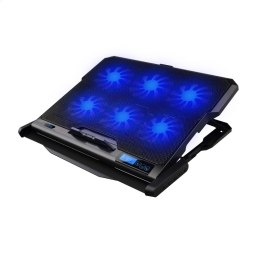 OMEGA LAPTOP COOLER PAD PODKŁADKA CHŁODZĄCA COOLWAVE 6X FAN BLACK 41250 TE