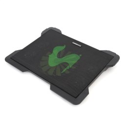 OMEGA LAPTOP COOLER PAD PODKŁADKA CHŁODZĄCA CYCLONE 5 FANS 2 USB PORTS BLACK 42182 TE