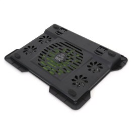 OMEGA LAPTOP COOLER PAD PODKŁADKA CHŁODZĄCA CYCLONE 5 FANS 2 USB PORTS BLACK 42182 TE