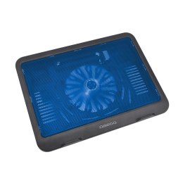 OMEGA LAPTOP COOLER PAD PODKŁADKA CHŁODZĄCA WIND 14 CM FAN BLUE 42428 TE