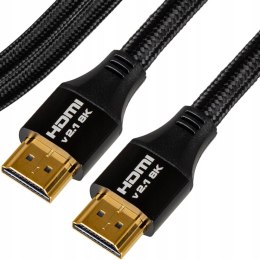 Kabel HDMI 2.1 8K 240Hz PRZEWÓD ULTRA HIGH SPEED 48Gbps eARC FHD 3m