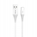 Ładowarka sieciowa USB SZYBKA UNIWERSALNA 5V 2.1A + Kabel USB typ C 1m