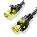 Kabel Sieciowy Lan Cat6 Przewód Internetowy Cat 6 UTP RJ45 Kat Czarny 15 m