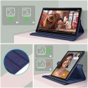 Etui do Samsung Galaxy Tab A9+ Plus 2023 11" (X210/X215/X216) obrotowe pokrowiec obudowa z klapką na tablet Case Alogy Granatowe